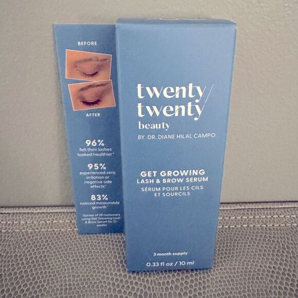 Twenty Twenty Beauty Lash & Brow Serum brand new in box 3 month supply - Picture 5 of 5